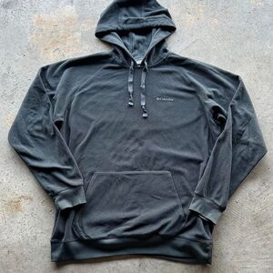 Columbia Sportswear Men's Black and Grey Hoodie